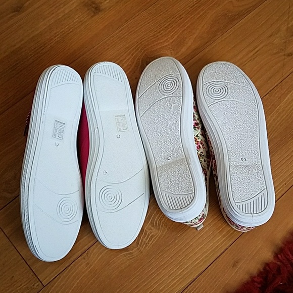 2 pair Tennis style sneakers - Picture 2 of 5